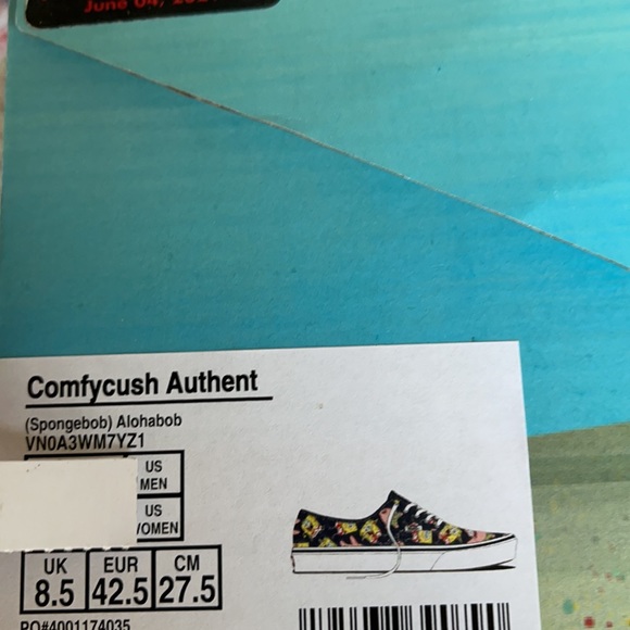 Vans Comfycush Authentic Spongebob Alohabob Men’s - Picture 16 of 16